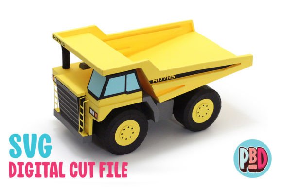 Dump Truck 3D Papercraft: A Unique Way to Build and Display
