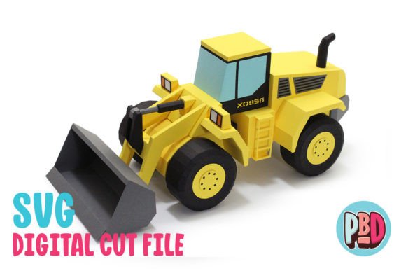 Loader 3D Papercraft: A Creative and Functional Addition to Any Space