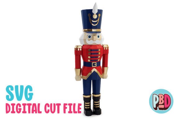 Nutcracker 3D Papercraft: A Creative Holiday Project for Enthusiasts