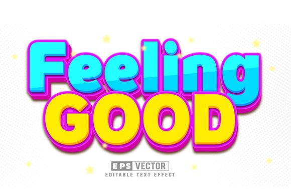 Transform Your Designs with Feeling Good 3d Editable Text Effect